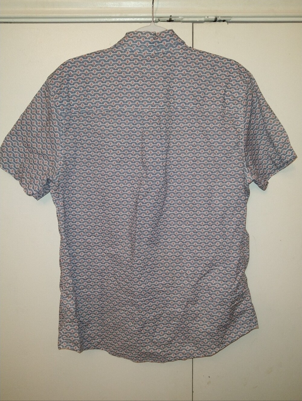 Marine Layer Stretch Selvage Short Sleeve Shirt Men's sz Medium. - Picture 2 of 7